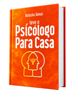 Mockup de Livro Laranja Psicologia